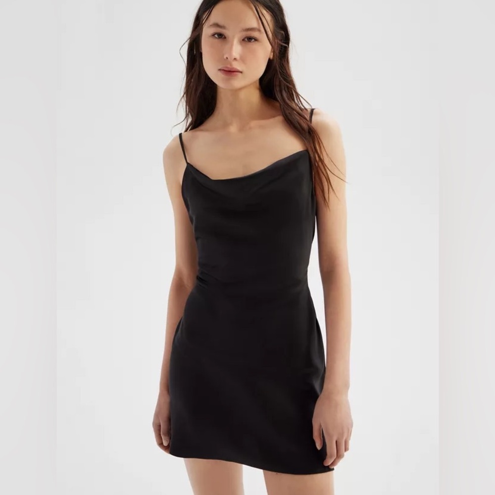 Urban Outfitters Mallory Cowl Slip Dress